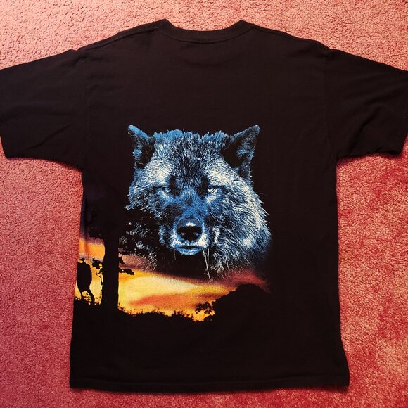 Vintage 90s Cry Of The Wild Wolves Shirt - Picture 4 of 5